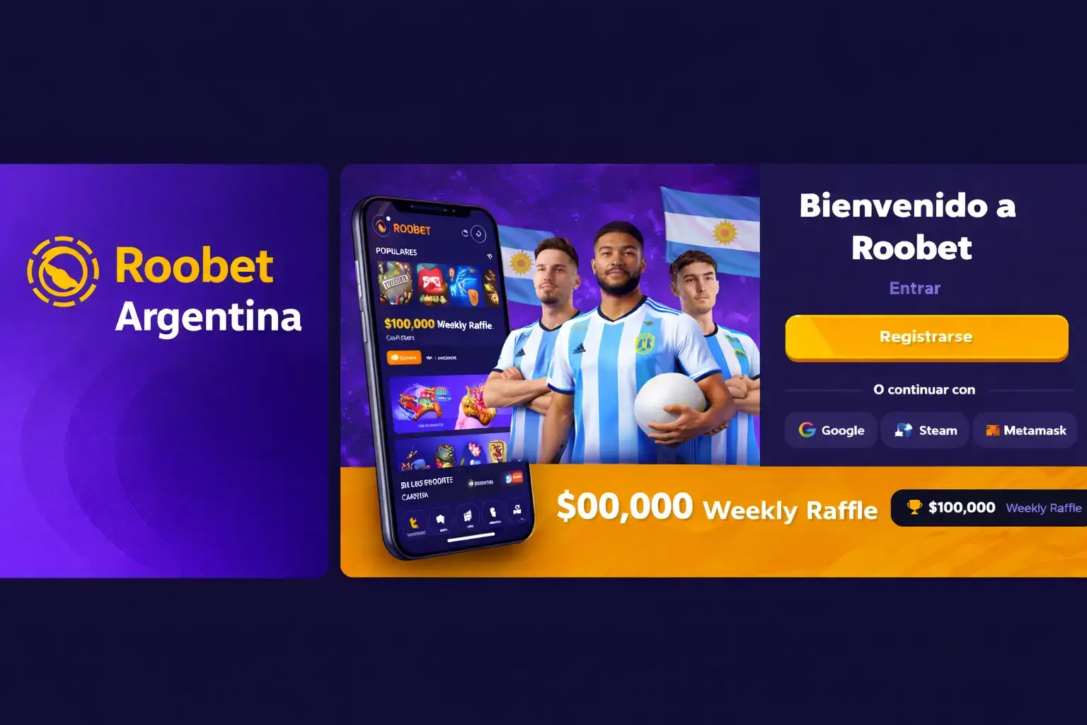 Roobet login: primer ingreso