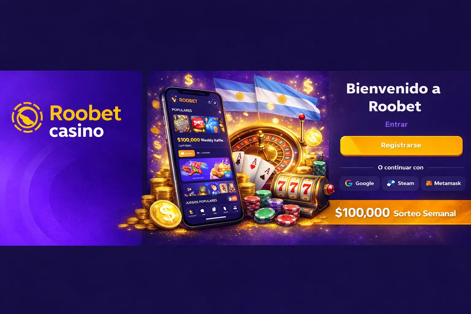 Roobet Casino Argentina: Guía Completa para Jugar, Depositar y Retirar en 2026